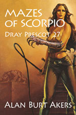 cover image for Mazes of Scorpio by Alan Burt Akers