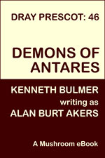 cover image for Demons of Antares by Alan Burt Akers
