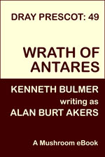 cover image for Wrath of Antares by Alan Burt Akers