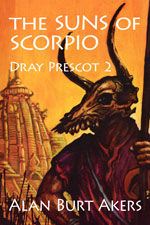 cover image for The Suns of Scorpio by Alan Burt Akers