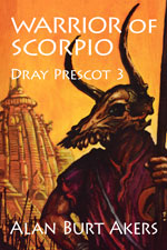 cover image for Warrior of Scorpio by Alan Burt Akers