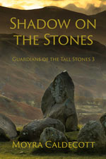 cover image for Shadow on the Stones by Moyra Caldecott