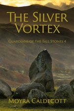 cover image for The Silver Vortex by Moyra Caldecott