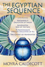 cover image for The Egyptian Sequence by Moyra Caldecott