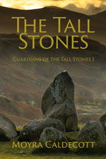 cover image for The Tall Stones by Moyra Caldecott